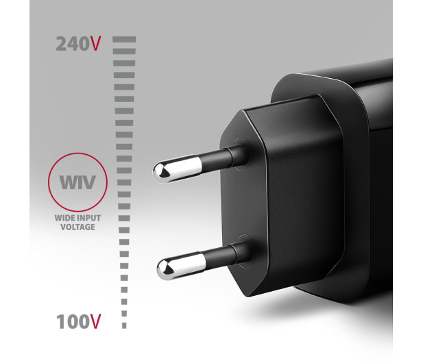 Axagon ACU-QC18 QC3.0 18W czarna - 1485399 - zdjęcie 3
